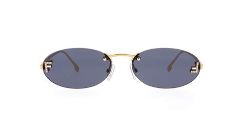 Sunglasses FENDI First FE4075US 30V Gold 54